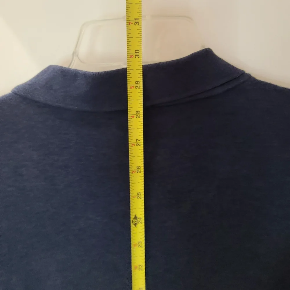 POLO RALPH LAUREN Polo Shirt Pima Cotton Custom-Fit French Navy XXL